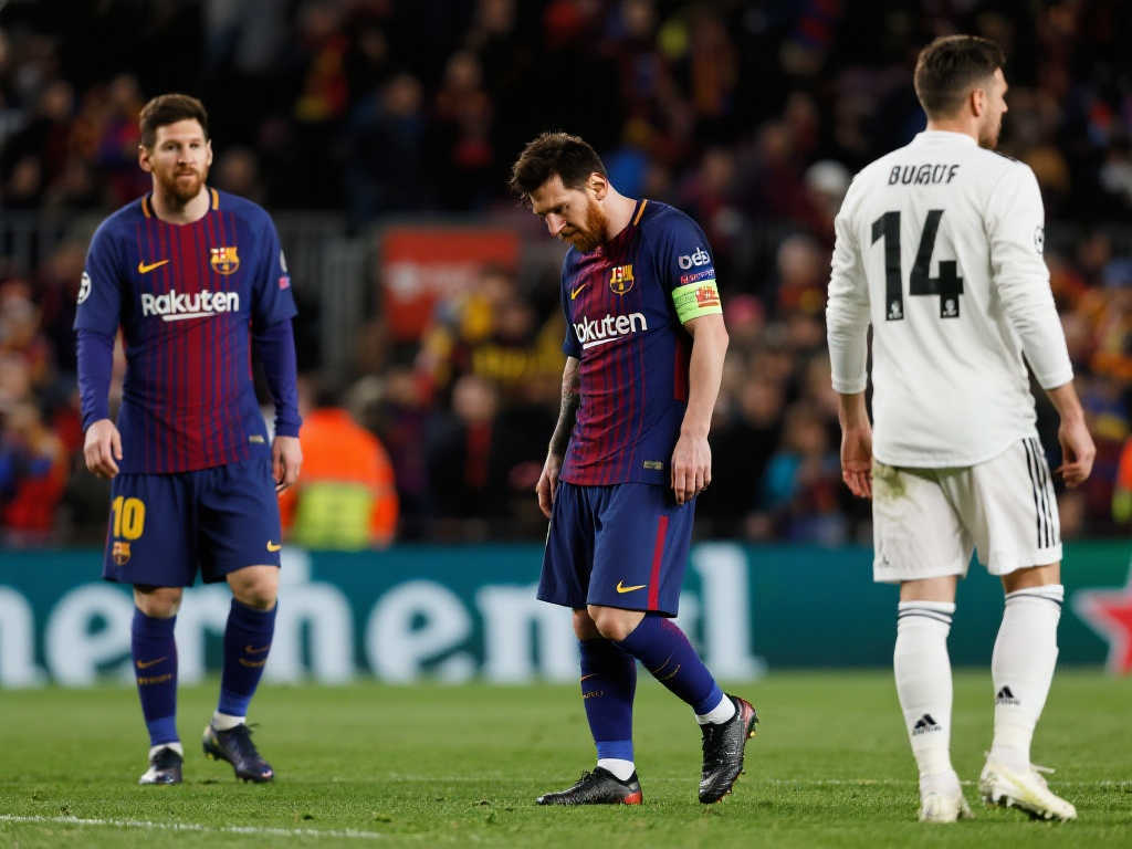 巴萨欧冠淘汰赛惨遭拜仁双杀，两回合狂丢7球（12-13赛季）